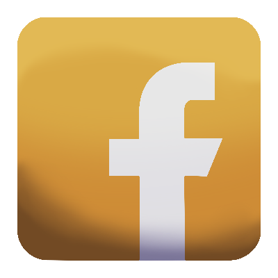 An icon for Facebook of the lowercase letter f.